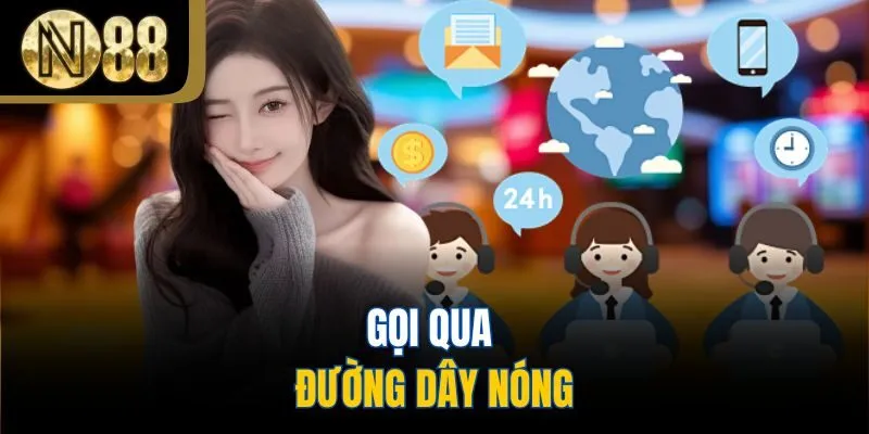 Gọi qua đường dây nóng