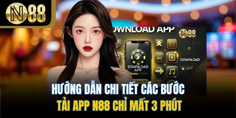 Hướng dẫn chi tiết các bước tải app N88 chỉ mất 3 phút