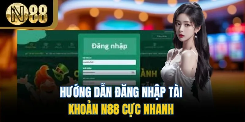 Hướng dẫn đăng nhập tài khoản tại N88 cực nhanh